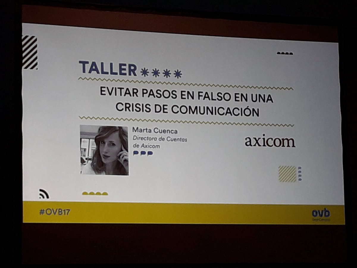 jacoal79's tweet photo. A por nuestra ultima ponencia pero igual de importante #OVB17 @ovbgc @AxiComSpain https://t.co/ubcVNpDcZf