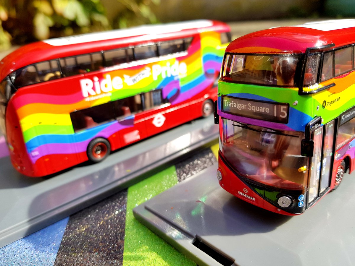 rainbow bus toy