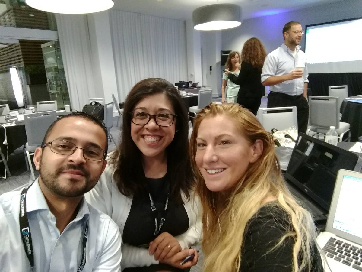 ErickMerlo's tweet photo. Having fun with @Jsiopes22 and @MonicaTarantino at the @Consultwebs #CWConf2017 https://t.co/qE67FD8L13