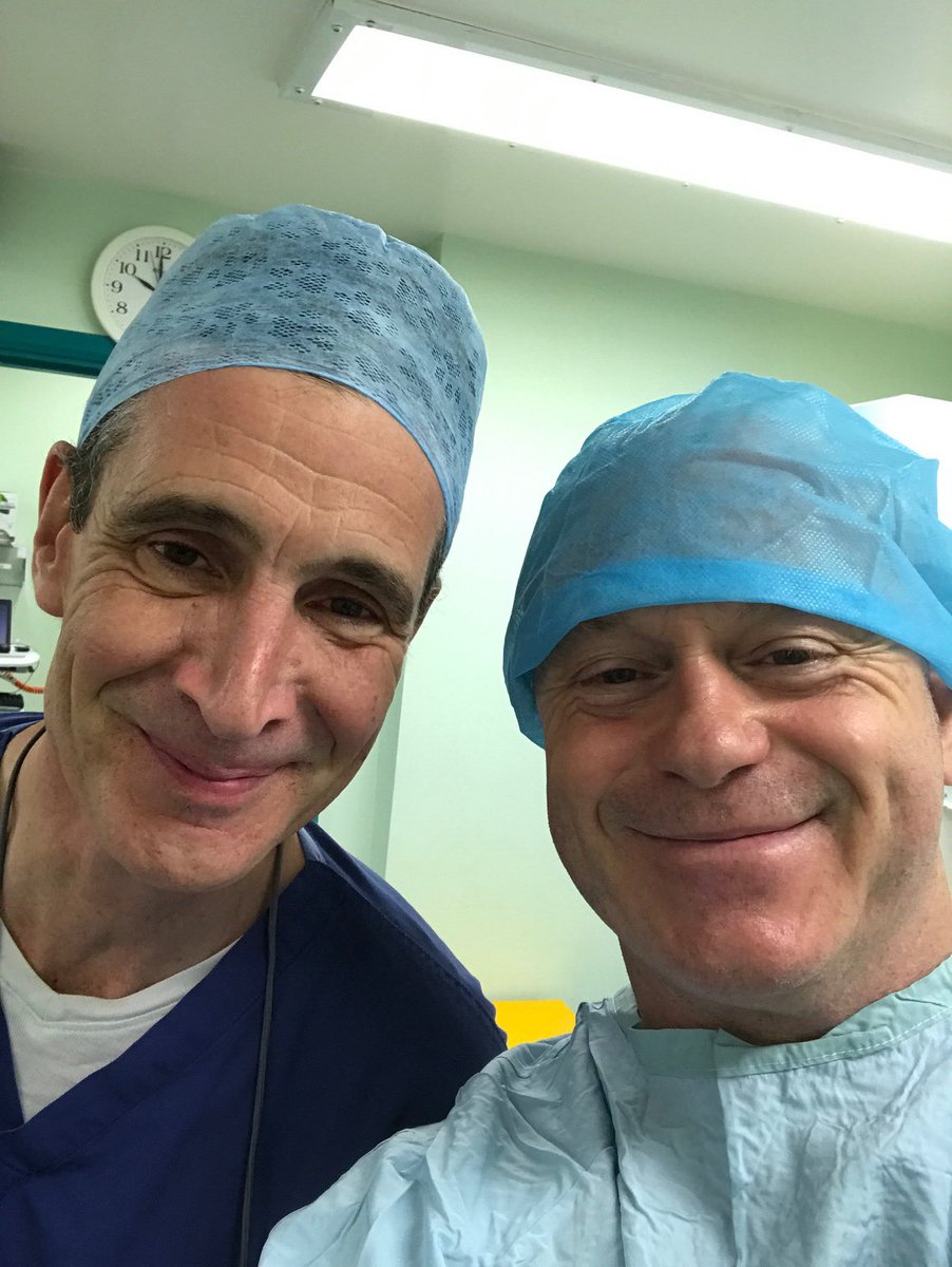 RossKemp's tweet photo. BIG THANKS to Lawrence Impey and his team. Very happy Dad again! https://t.co/tauoQVnpRH