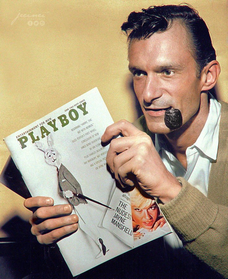 Check Out What Hugh Hefner Looked Like  in 1963 