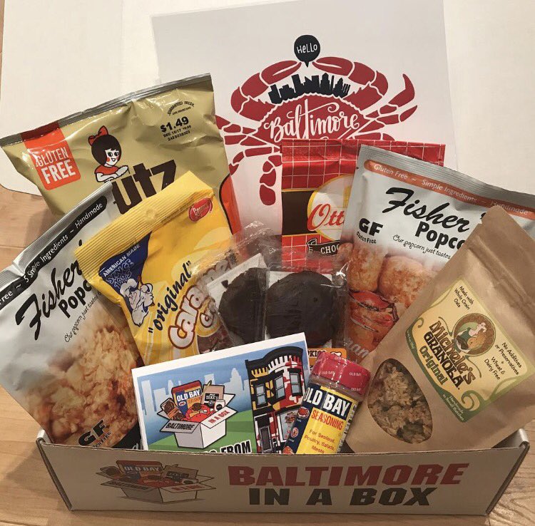 baltimorebox's tweet photo. We've partnered with Flowers & Fancies to up our delivery game to add a beautiful #BmoreFancy arrangement along with a #BaltimoreBox! https://t.co/IhPYSWVJUU