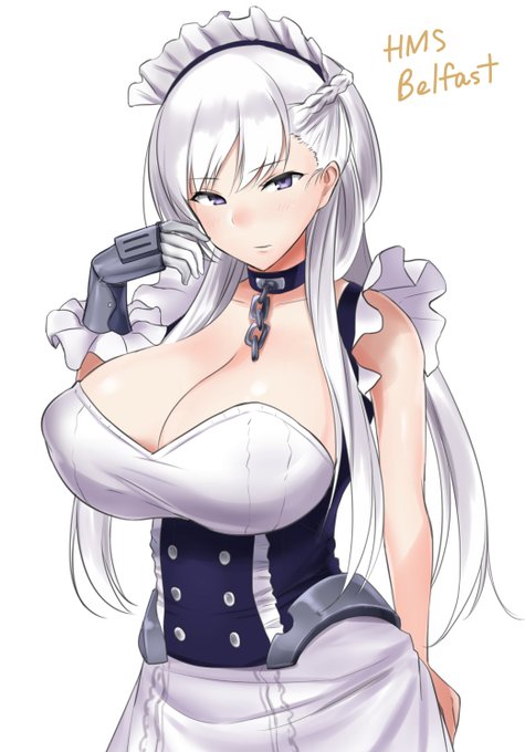 アズールレーンのベルファストちゃん ウチのエースです 