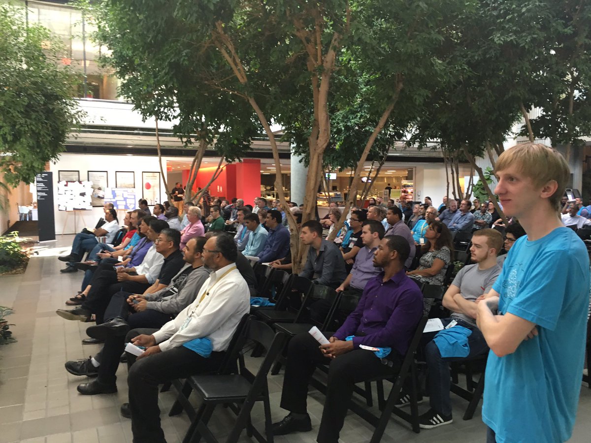 RossClanton's tweet image. Just kicked off our 4th Verizon DevOps conference.  Super excited..  #DevopsVZ