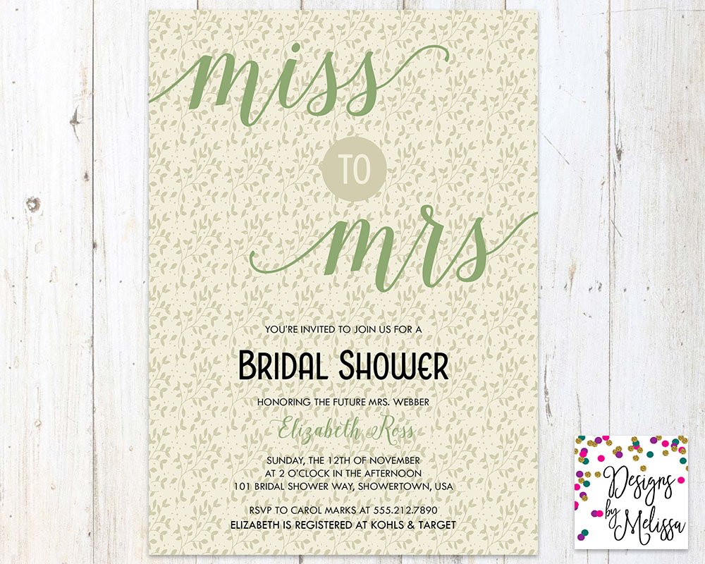 Help the bride in your life go from Miss to Mrs. by hosting a bridal shower in her honor! ow.ly/Dnfr30fim3V