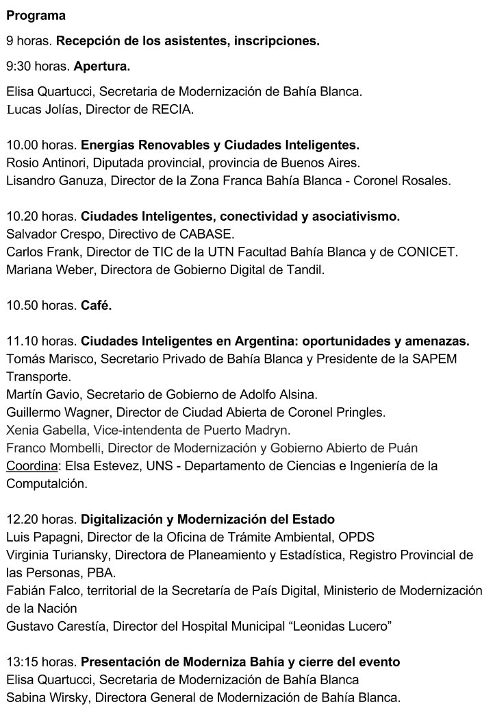 Palpitando el 7mo <a href="/Reciarg/">RECIA</a> de mañana, queda poco tiempo para anotarse, hacedlo ya mismo en recia.com.ar/tecnologia-y-m… te esperamos !