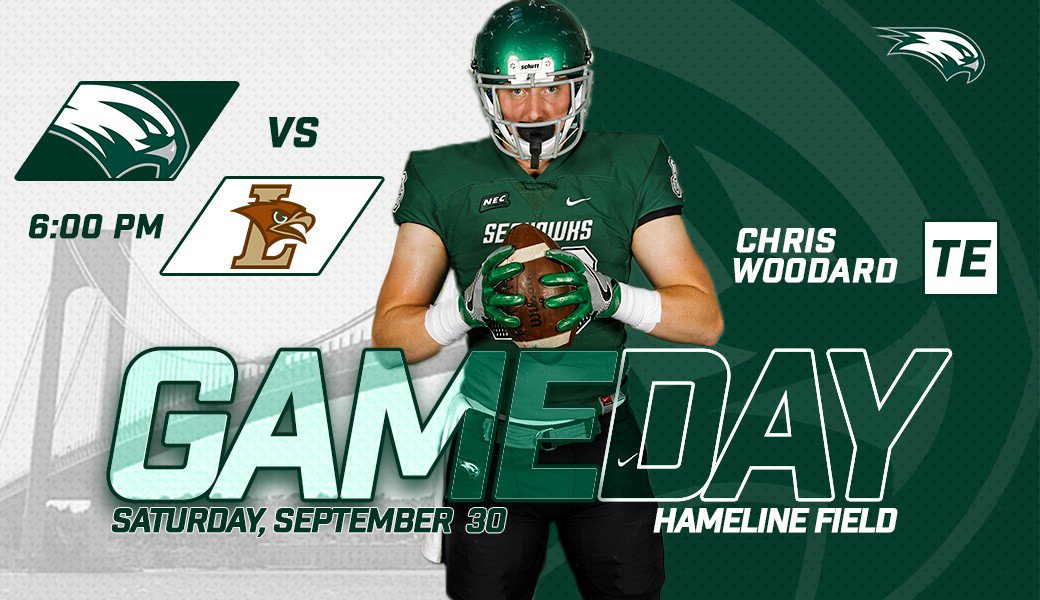 WagnerAthletics's tweet photo. Preview - @Wagner_Football Hosts Lehigh On Saturday Under The Lights At Hameline Field.

Full story: https://t.co/1dQBALiXH5 https://t.co/53Y974ucYD