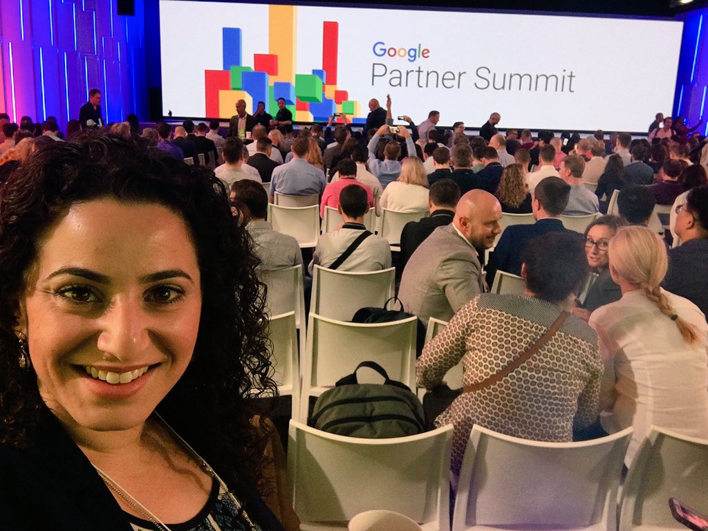 #NationalPoetryDay: In NYC, today's the day. #googlepartnersummit now underway!* #GoogleAW2017 #clevernotclever <a href="/thesearchagency/">The Search Agency</a>