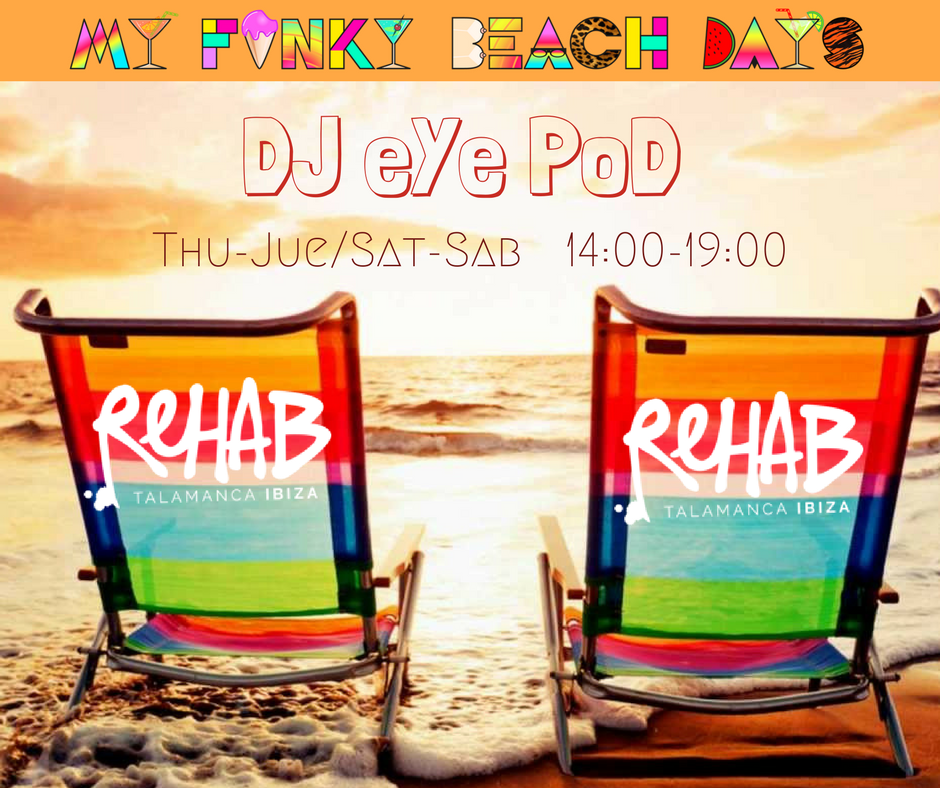HotIceIbiza's tweet photo. My Funky Beach Day!! 😍
🎧Groovy tunes, iced drinks, a massage and some sushi...🍹😊🍣🌊⛱️ 
Oh, blessed Thursday at @rehabbeachclub! #Ibiza https://t.co/z5TV5TqrK7