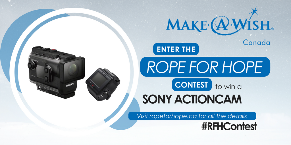 MakeAWishCA's tweet photo. Tell us what #RopeforHope means to you for a chance to win our #RFHcontest! Contest details: https://t.co/bdDcdNrzid https://t.co/5zNXuQTDgf