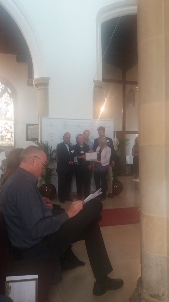Well done <a href="/CheshamInBloom/">Chesham in Bloom</a> for your award