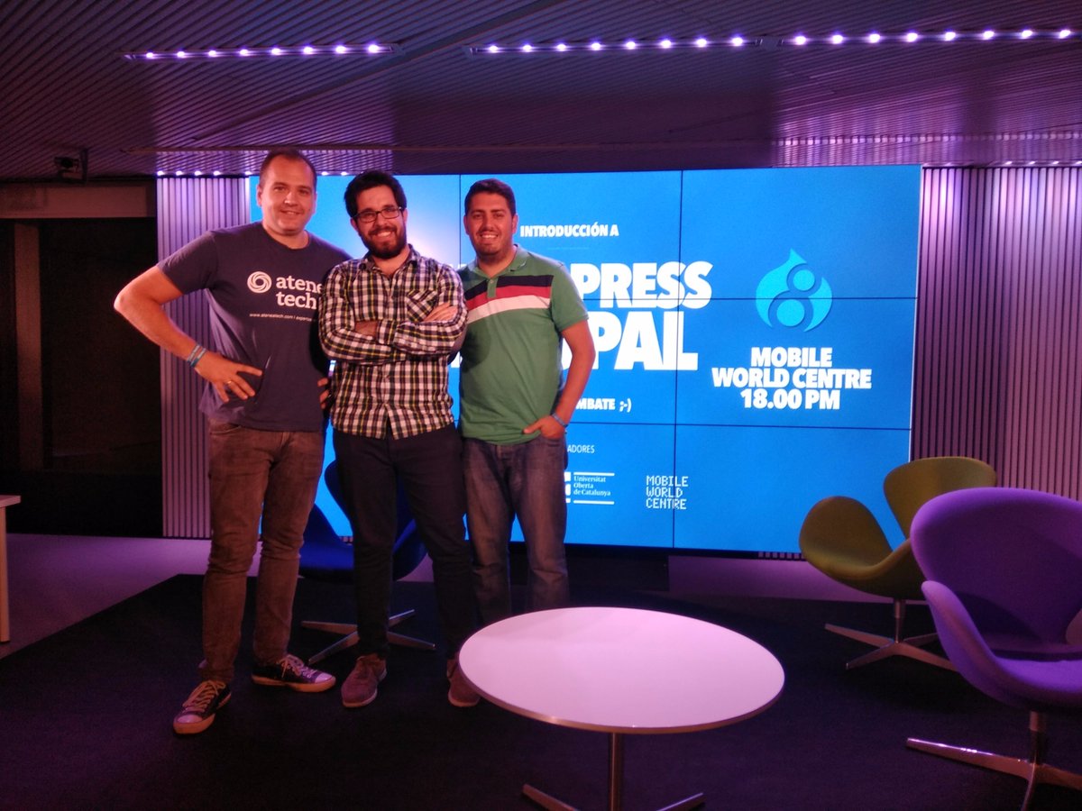 ateneatech's tweet image. Gran meetup con la gente de @WPBarcelona en el @MW_Centre y la colaboración de @SiteGround_ES ateneatech.com/blog/resumen-d… #DrupalVsWordPress