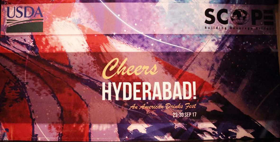 visualstoriez's tweet photo. #ArtOfMakingCocktails an initiative by @BevScope in association with @USDA @USDAIndia held at @NovotelHyd #IndUSRelations #USInd70 https://t.co/FzKeK76Lk8
