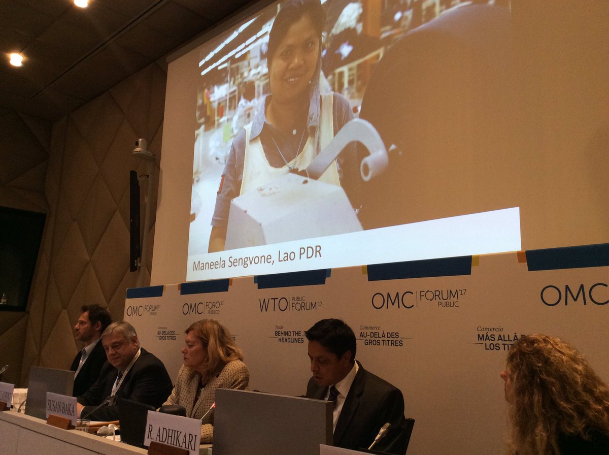 Ratnakar Adhikari <a href="/EIF4LDCs/">Enhanced Integrated Framework</a> shares four stories of how #trade helps people in the poorest countries to thrive #FacesofTrade #WTOPublicForum