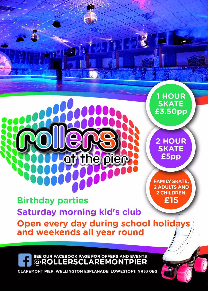 Rollers at the Pier is now open all year round #kidsdeserveit #skating #activities #WhatsOn #whatson4kidsawards #Lowestoft