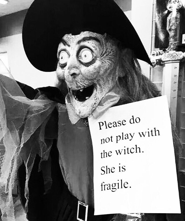 No really come play i am def not fragile i might have a temper that is all #happythursday #witchcraft #witches