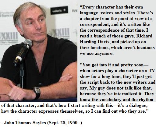 Happy birthday John Sayles! 