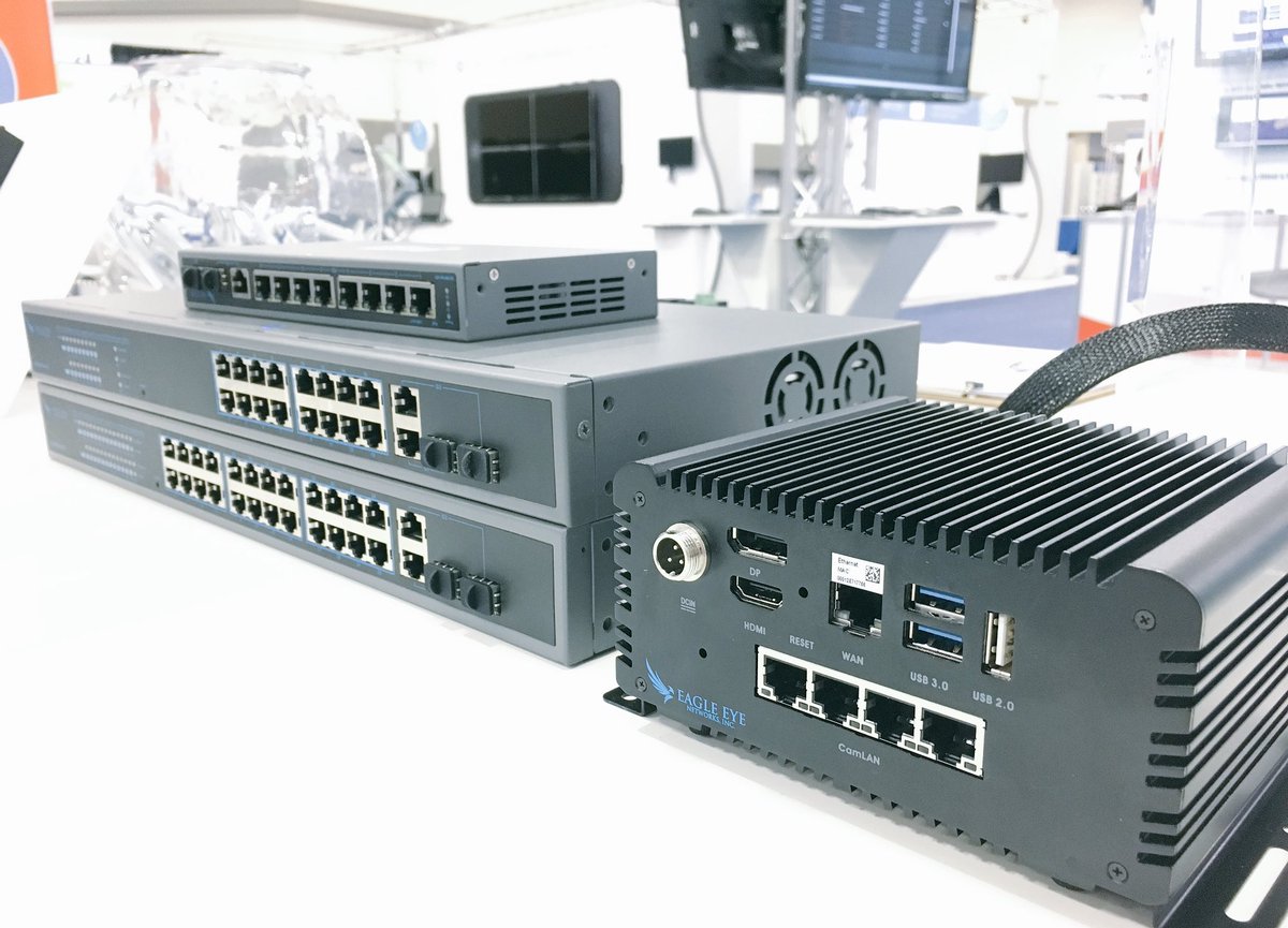 ProductGuyJoe's tweet photo. Products to check out: @EagleEyeCloud bridge 305 and managed switches - booth 4353 | #asis17 #cloudproducts https://t.co/gCEdePC8VX