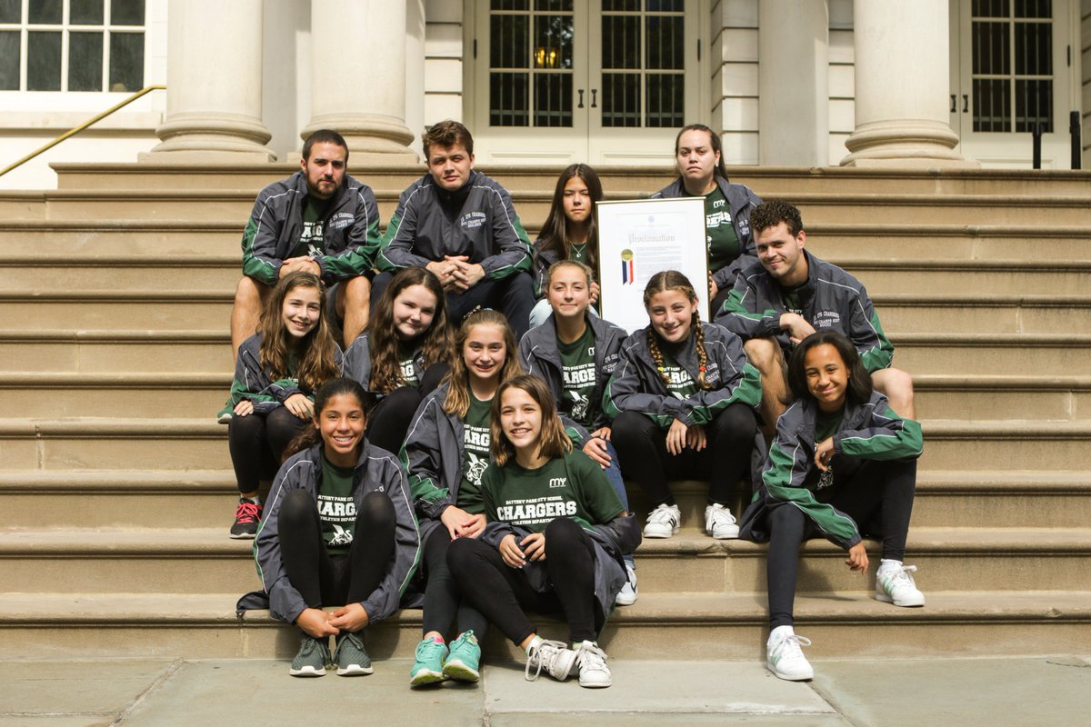 Congrats to the IS276 Girls Softball Team on receiving a Proclamation in celebration of their City Championship. #ManhattanYouth #SONYC