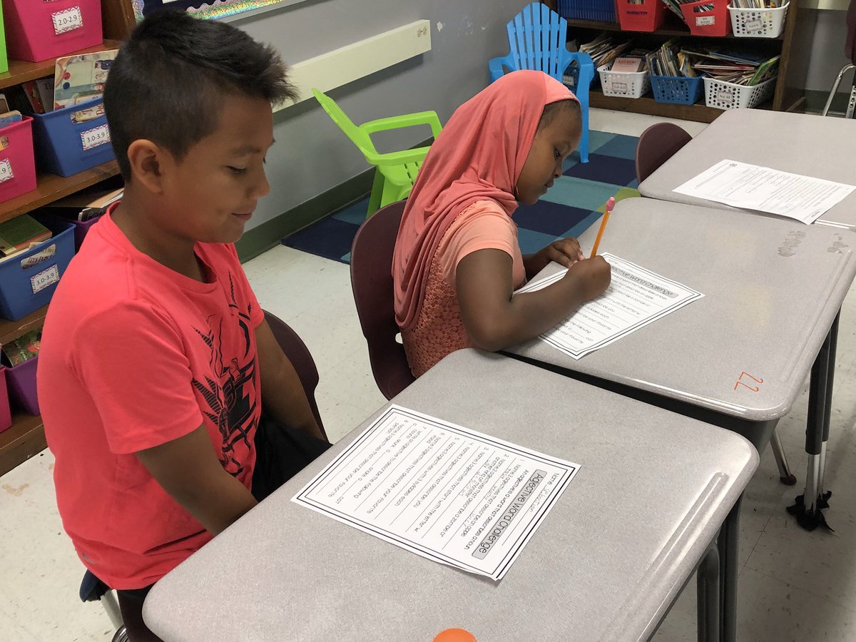MrCalvert_JRES's tweet photo. Taking the adjective challenge! #weproud #wcpslead https://t.co/loCCfSl0YK