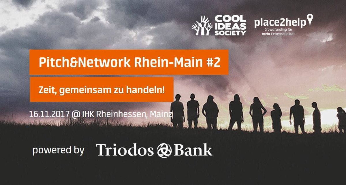 Hohe Prominenz, Networking, Pitches beim #SocialEnterpriseDay #Mainz! Mit dabei: Pitch&amp;Network <a href="/place2help/">place2help</a> #SocEnt buff.ly/2xA9sTP