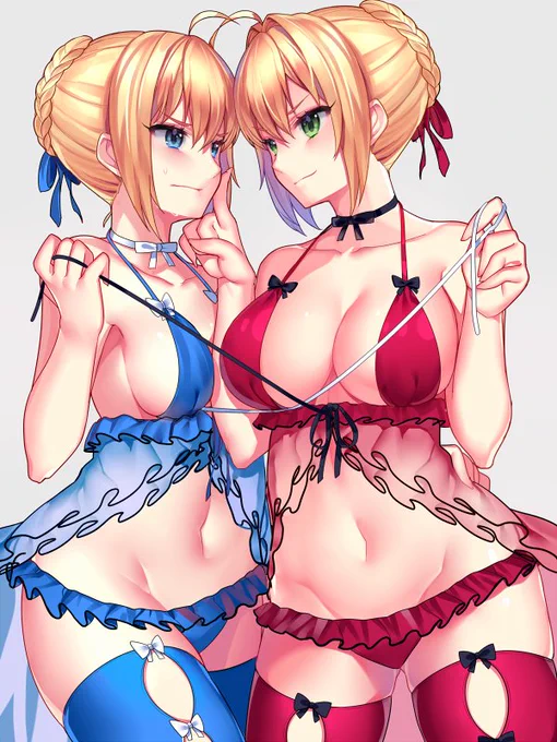 赤 青 🙈🙈
#FateGO #FGO 