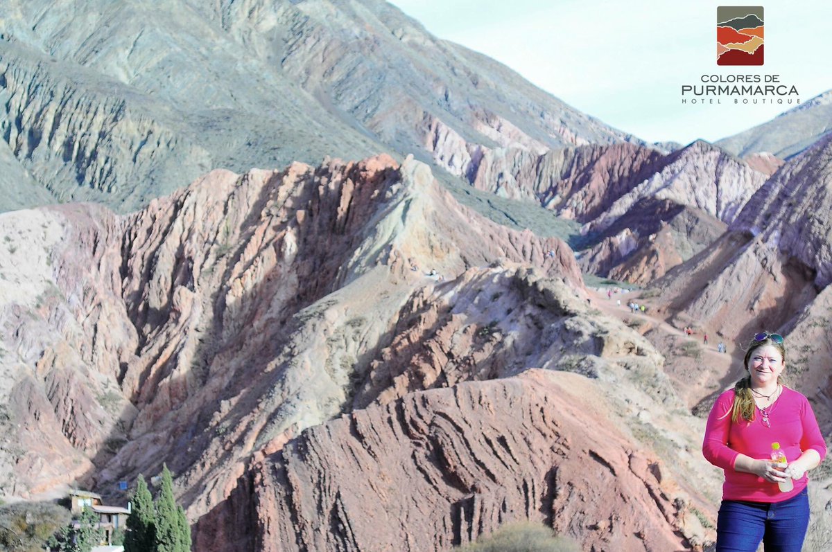 ¡Qué hermosa foto nos compartió Stella Maris, luego de su visita a Colores de Purmamarca🌈!