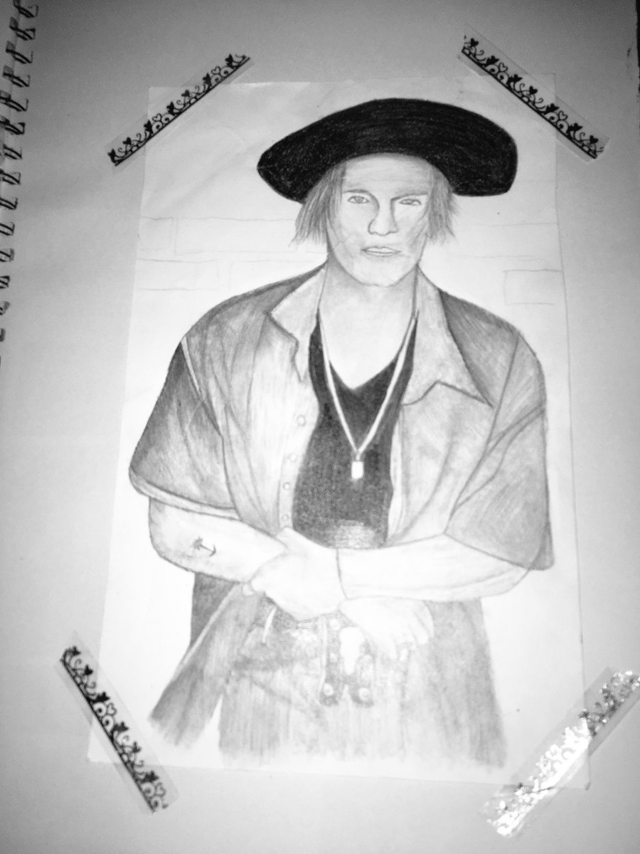  @CodySimpson pencil drawing from 2017! 