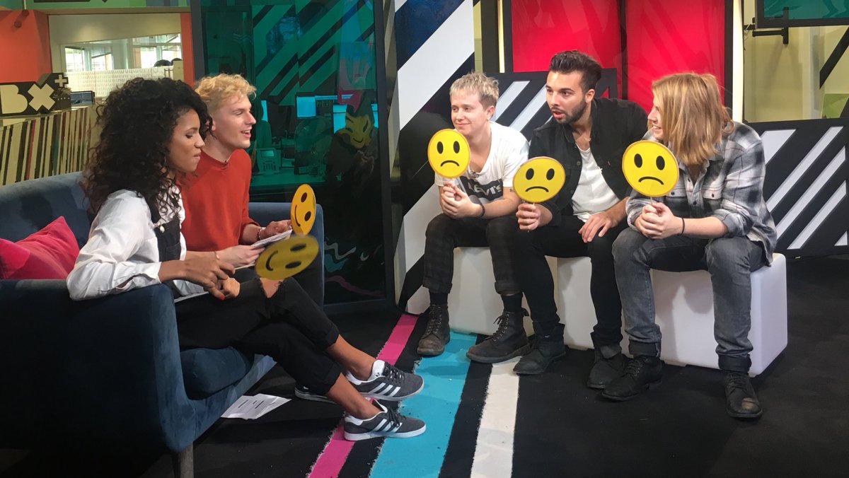 NBThieves's tweet photo. :: Cheers @4music @trendinglive hope we weren't too insufferable. If you missed it sure it'll be available soon... :: https://t.co/h0l4MXQ1Fs