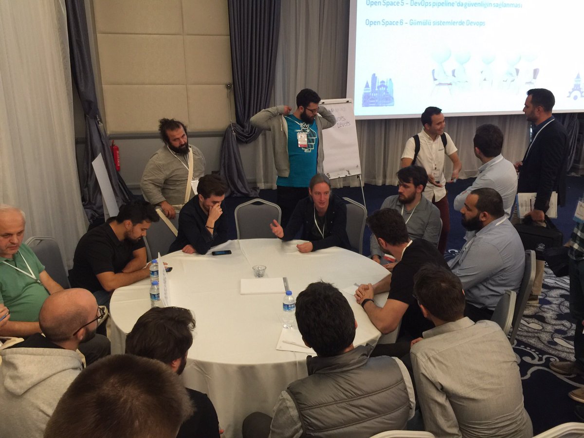 tecerco's tweet image. Open session on @devopsdaysist #devopsdaysistanbul