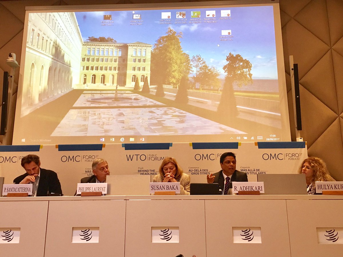 Massive role #media 2 promote #InclusiveTrade #inclusivegrowth #backward #fwd linkages #women #youth #disabled <a href="/Ratnakaradi/">Ratnakar Adhikari</a> #WTOPublicForum