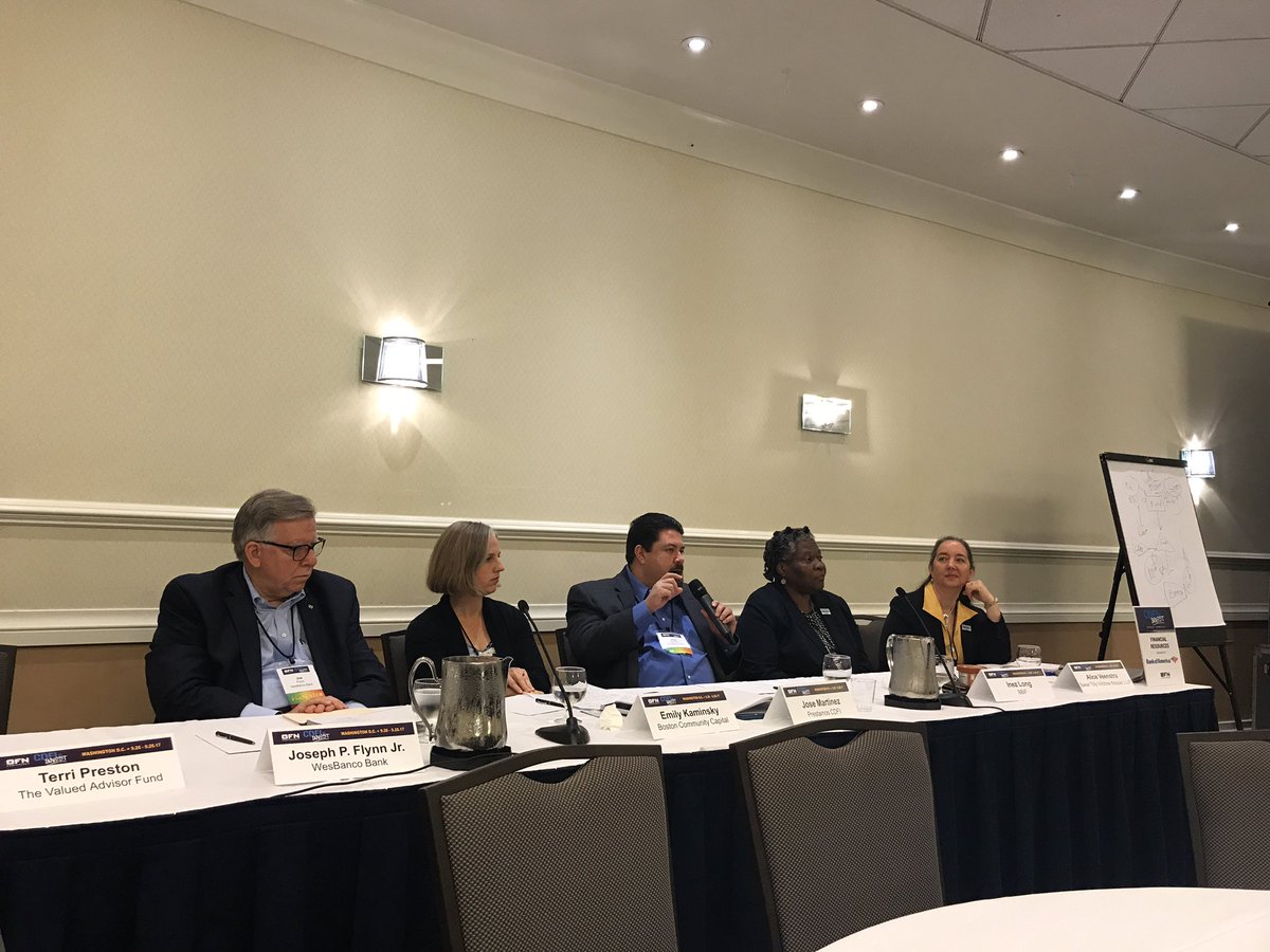 The CDFIs and NMTC capacity session is underway with <a href="/BakerTillyUS/">Baker Tilly US</a> -  #ofn2017 #OFNconf