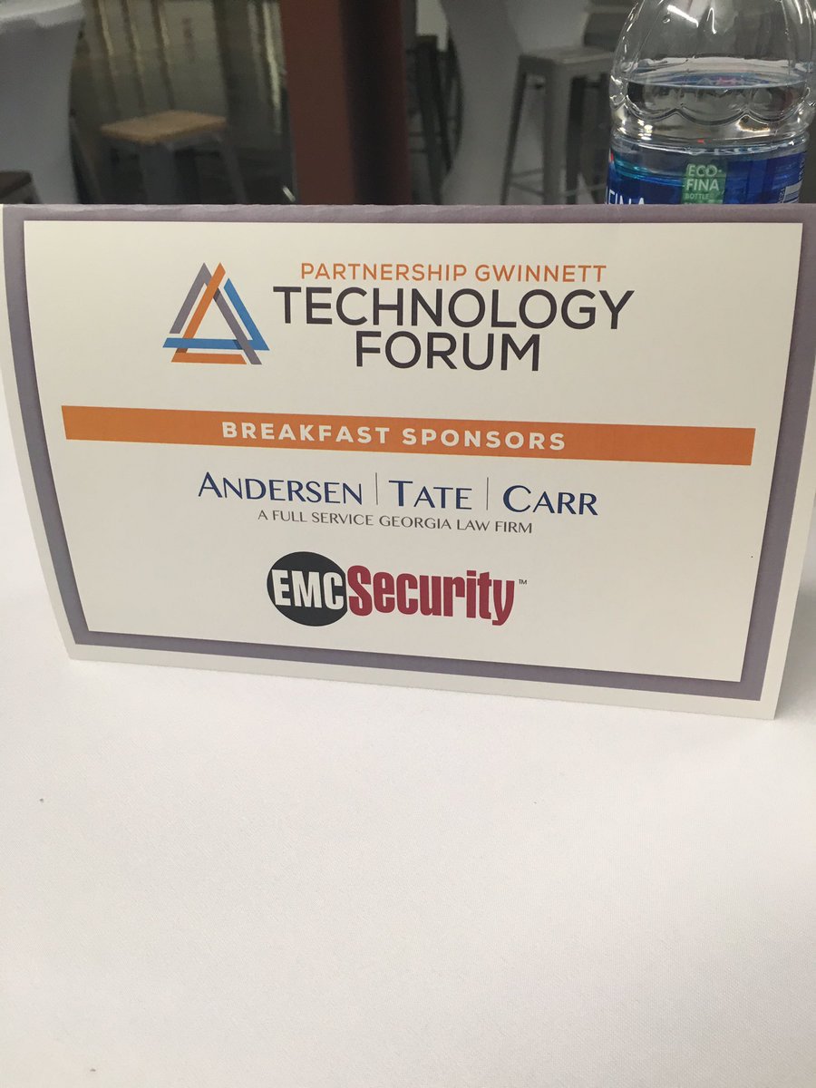 CaitlinEPurcell's tweet photo. Thank you to @PartnershipGw for hosting us all at today's Tech Forum at #AtlantaTechPark! https://t.co/ZMrlZMT0fI