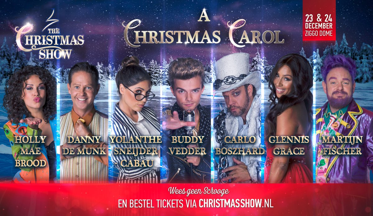 Met wie wil jij naar The Christmas Show 2017? #TheChristmasShow
