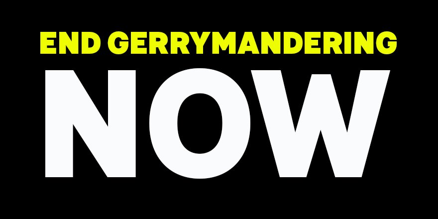 CommonCause's tweet photo. Now more than ever, we need to end gerrymandering. Democracy depends on it! https://t.co/ycfv5t9vZZ #FairMaps #EndGerrymanderingNow https://t.co/cmXII2ugHH