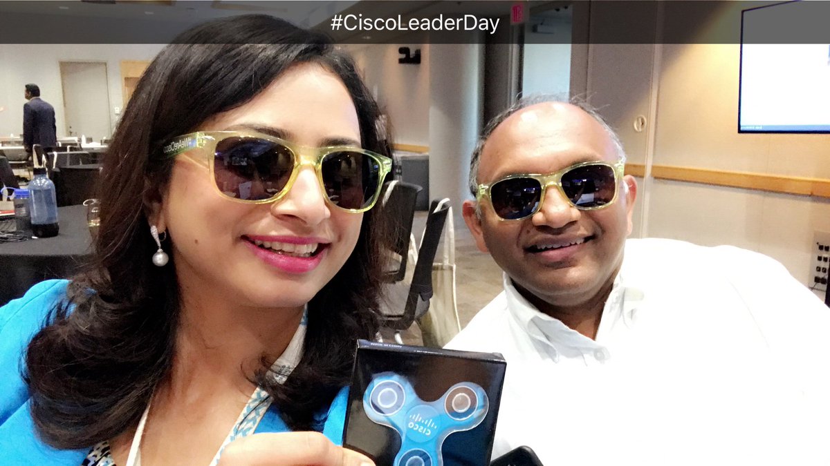 VarshaKanwar's tweet image. Super excited and all set to learn, lead, aspire #CiscoLeaderDay with fellow #Cisconian @06sujit from EISG Wireless BU #WeAreCisco #OwnIt