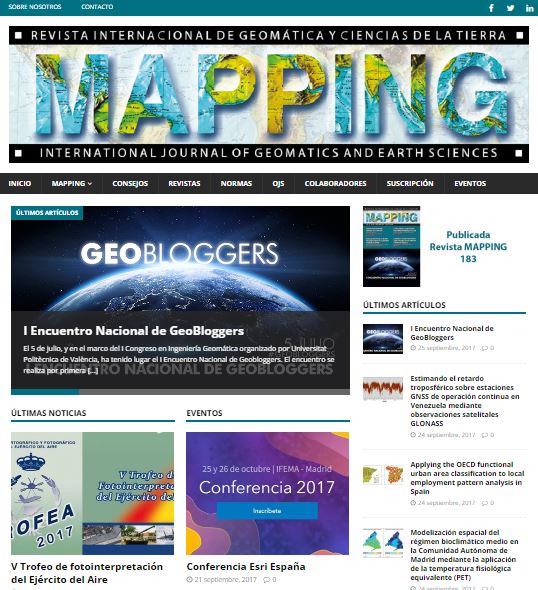 MappingInteract's tweet photo. Ya está disponible la nueva web de la revista. Accede a: https://t.co/nv1Tz7Tau1 https://t.co/6aAxORk4Tf