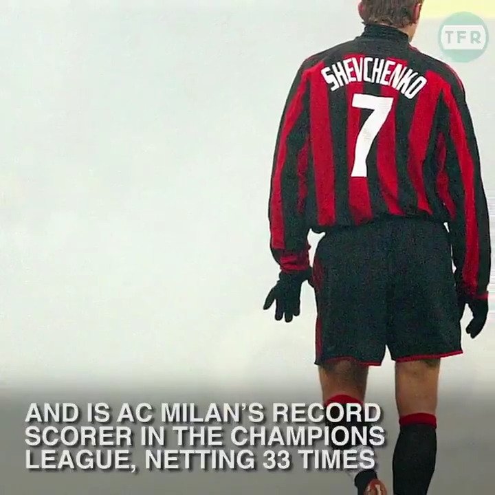 Happy birthday to Ukrainian legend Andriy Shevchenko... What a career he had.  