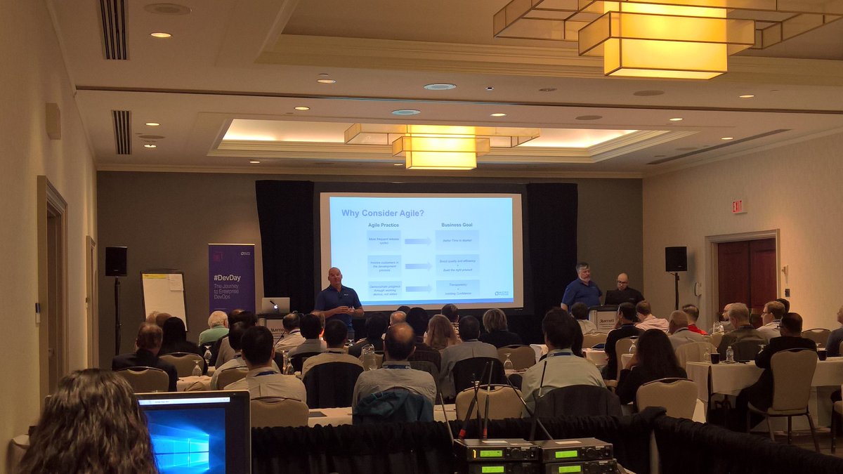 A closer look at #Agile development w/ <a href="/rquedas/">Renato Quédas</a> at #DevDay #Toronto 
Understanding why #agile matters for software delivery teams