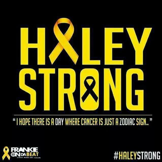 Please pray fir my little sister she going into surgery Keep her in yalls prayers You strong baby Girl 💛💛💛💛💛🎗 #FuCancer #Haleystrong