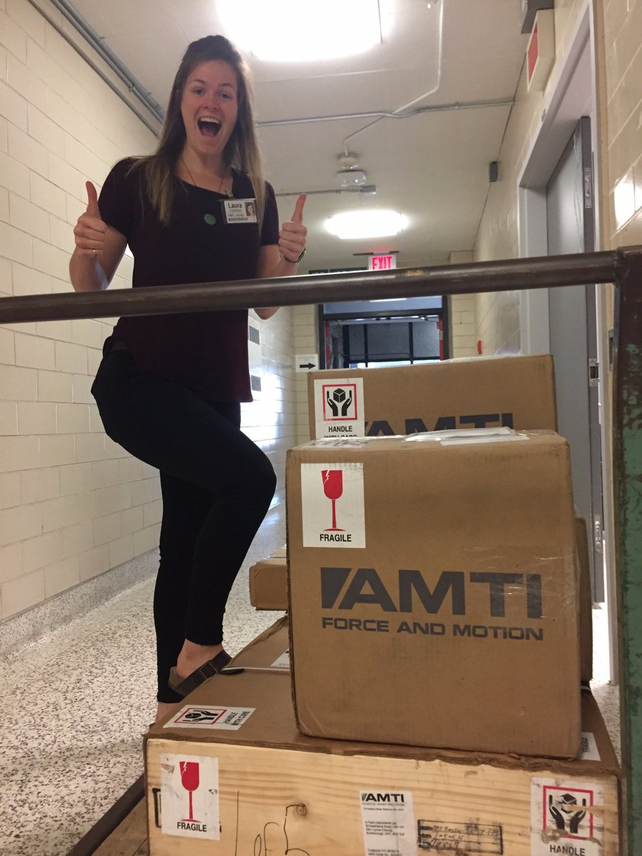 SkelObsLab's tweet image. Super excited to receive our #optima force plate from @AMTI_MultiAxis #engineering #research #newlabintown