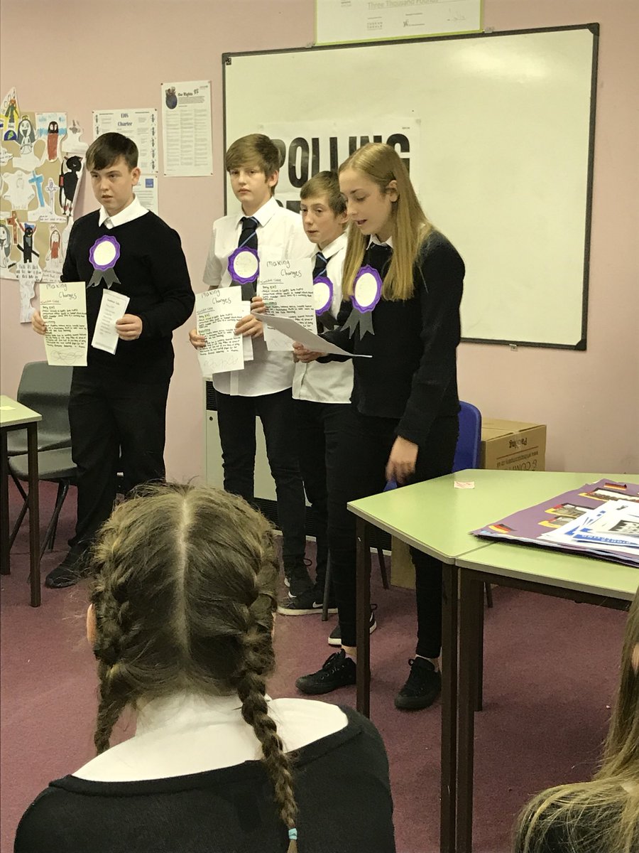 ModStudsEHS's tweet image. S3 Mock Election. S1 get to vote for their preferred party - #DemocracyInAction Well done to all who took part.