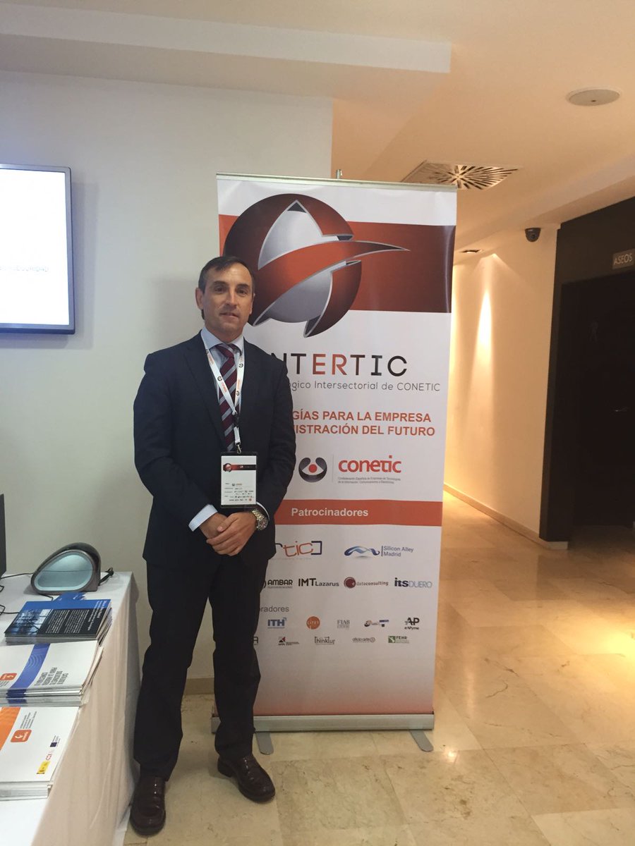 CICactualidad's tweet photo. Hoy hemos estado en #INTERTIC compartiendo un foro Tecnológico Intersectorial de @conetic #TIC #TransformacionDigital #Industria40 https://t.co/cbyVRLyyf3