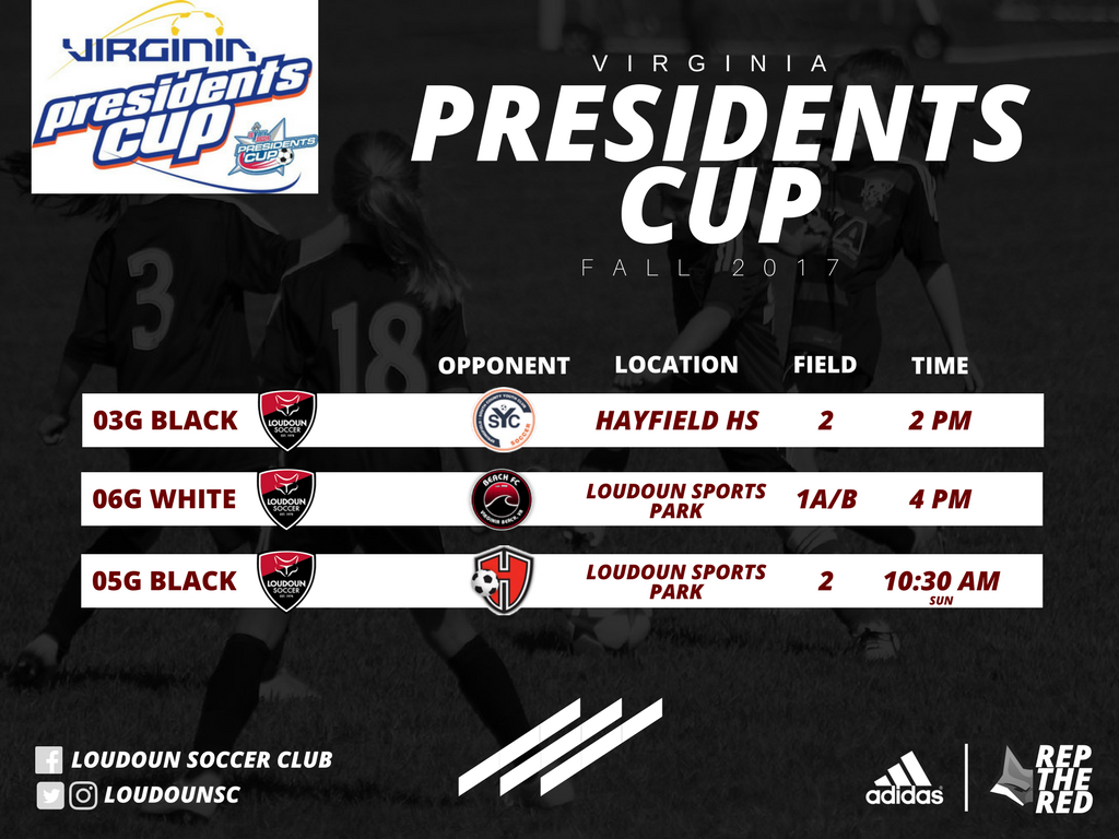 loudounsc's tweet photo. Busy weekend in @USYSPCUP as well, with three games on tap. Good luck! #repthered https://t.co/UZxhghOPmH