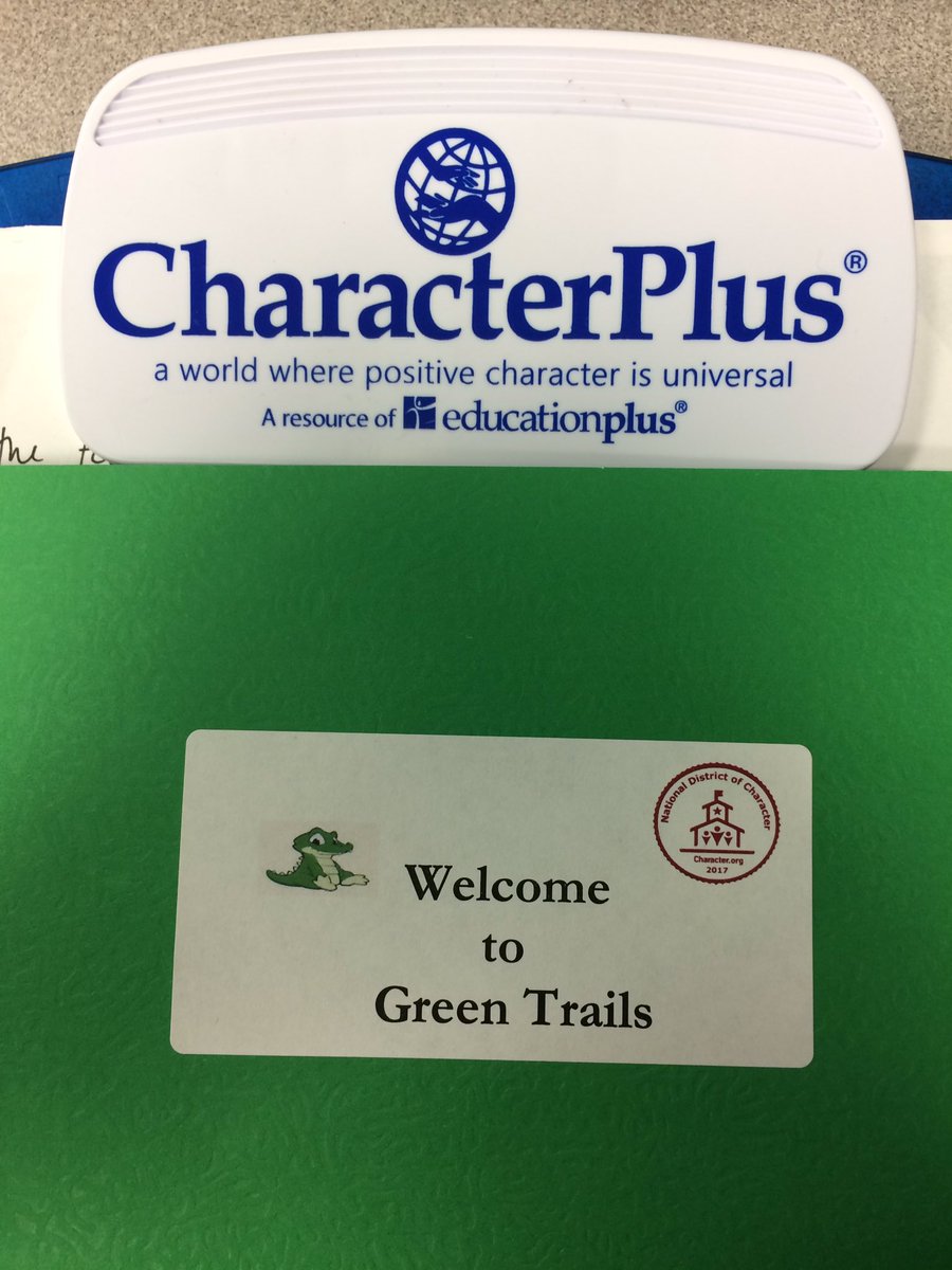 Just returned from a wonderful visit to Green Trails Elementary! Could not be more proud! #CIASTL17 <a href="/CHARACTERplus/">CharacterPlus</a>