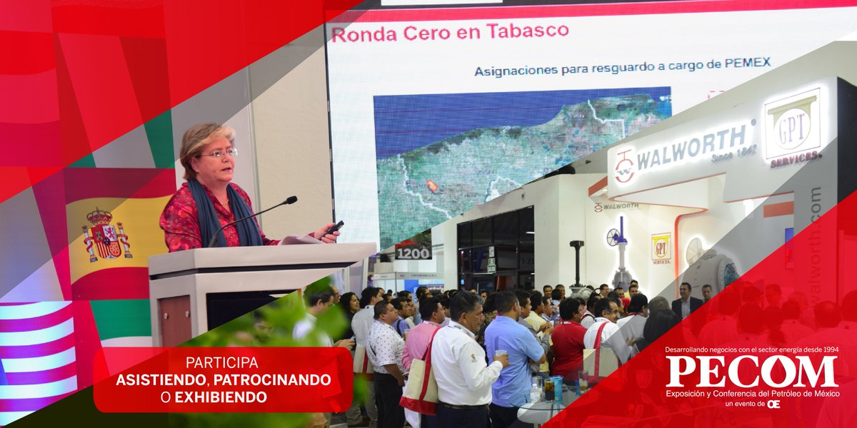 Al combinar un congreso del más alto nivel con una exposición #PECOM es un evento único en donde participarán los jugadores clave del sector