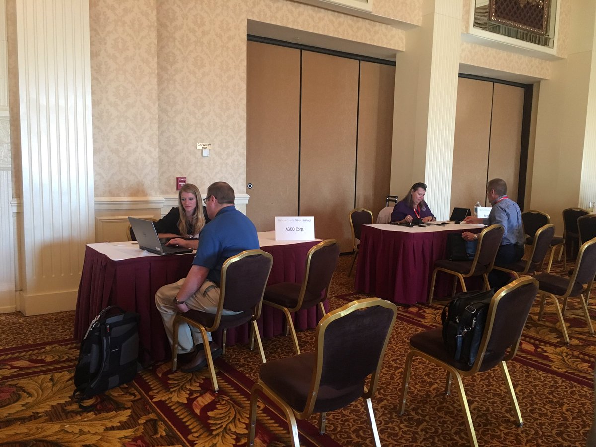Sourcing_Events's tweet photo. Meetings are underway this morning in Wisconsin! https://t.co/NW0xhuGz16