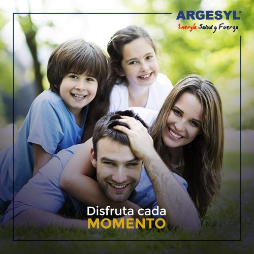 Mantén a la familia siempre unida y saludable con Argesyl Forte.