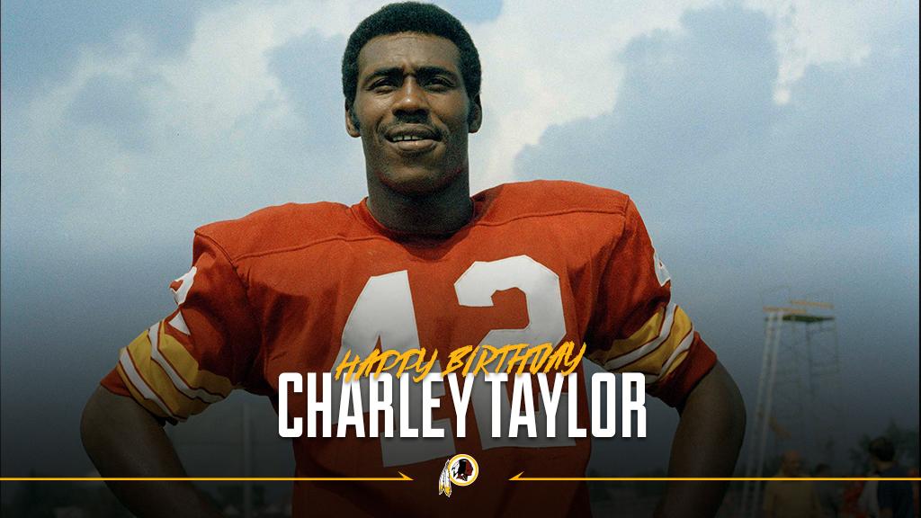 Wishing a happy birthday to legend Charley Taylor! 