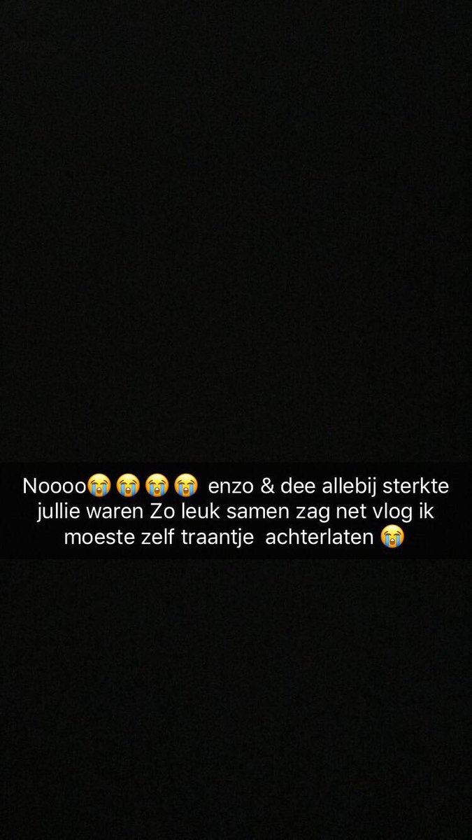 boeren33's tweet photo. @everydee @Enzoknol  😭 sterkte 😭
Ja weet nie wat ik moet zegge :( het ga jullie goed 😘 https://t.co/hYwUtjQaaq